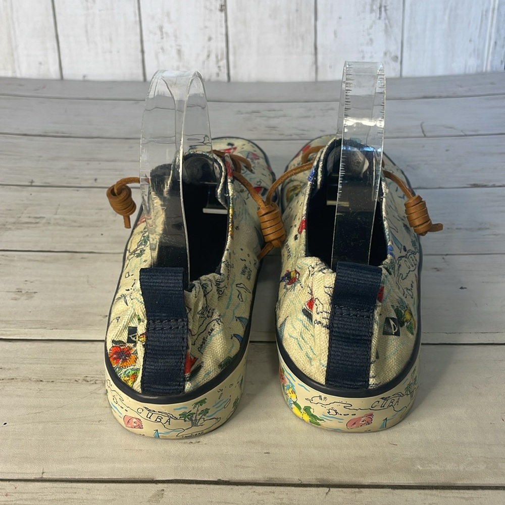 Sperry Women's Sneakers - Cream and Brown - Picture 3 of 14